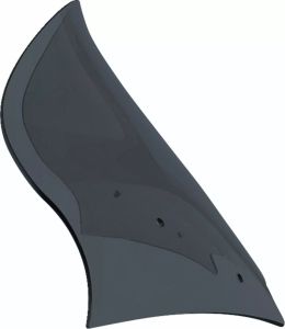 Klock werks KWW-01-0704-DS Pro Touring Flare™ szélvédő Szélvédő, plexi, fejidom