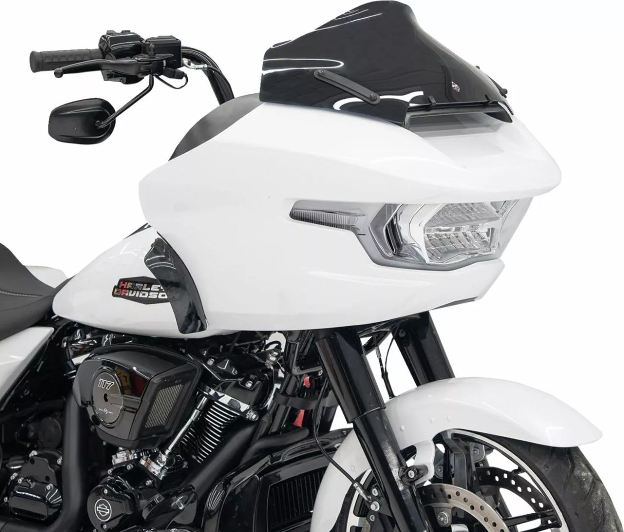 Klock werks KWW-01-0706-B Sport Flare™ szélvédő Szélvédő, plexi, fejidom 0
