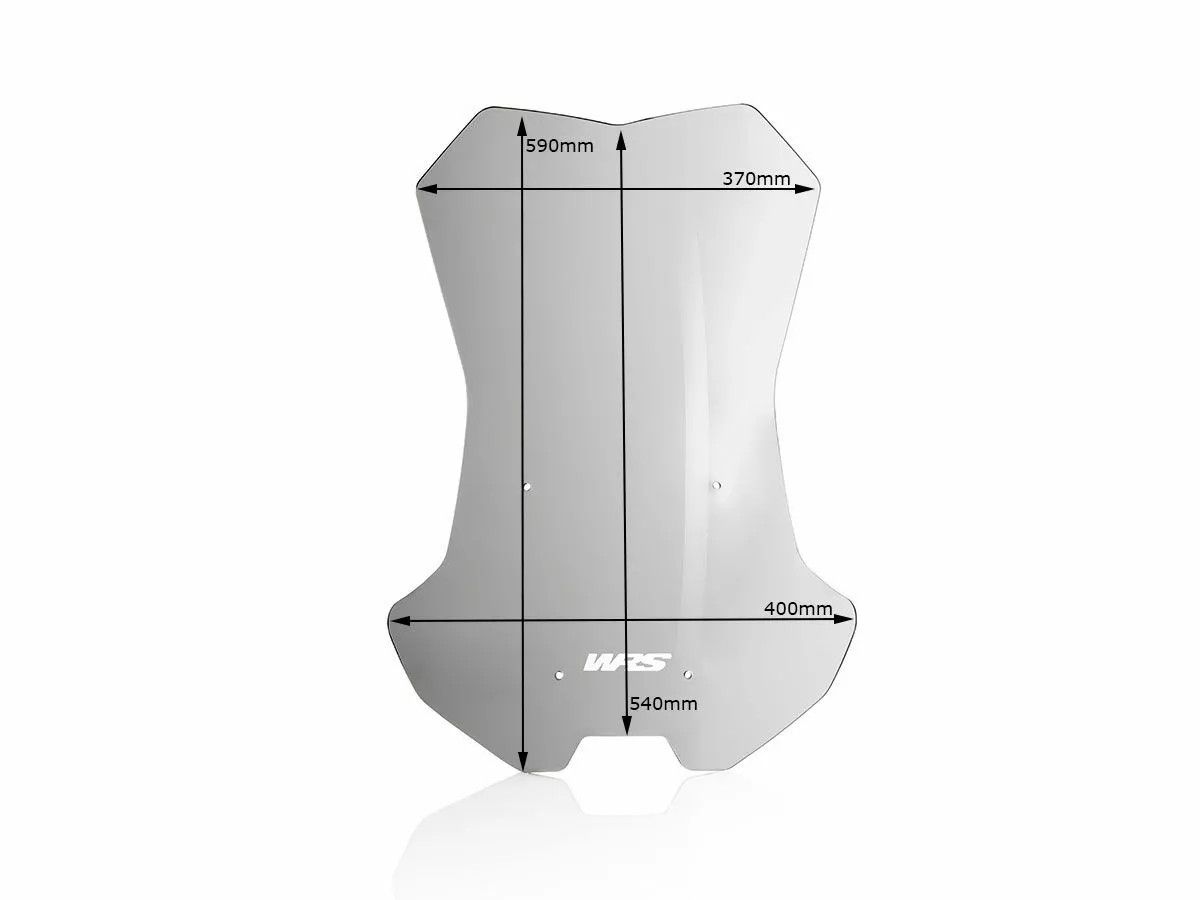 Wrs HO011F szélvédő robogóhoz Szélvédő, plexi, fejidom 1
