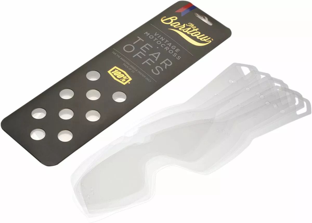 100% 59002-00001 Barstow Goggle szakadások Motokrossz szemüveg 0