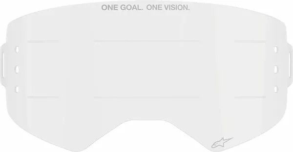 Alpinestars 9100625-016 Supertech Wide Vision Roll-Off Goggle Lencse Motokrossz szemüveg 0