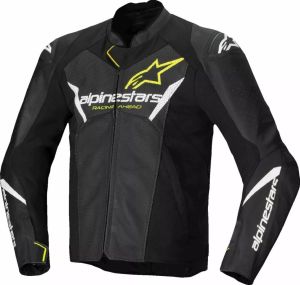 Alpinestars 3103625-125-50 gyorsabb V3 légáramú bőrdzseki Motoros kabát