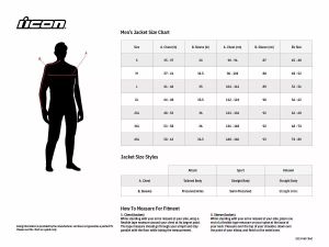 Icon 2810-4298 Contra3 ™ Rizz Rizz kabát Motoros kabát 2