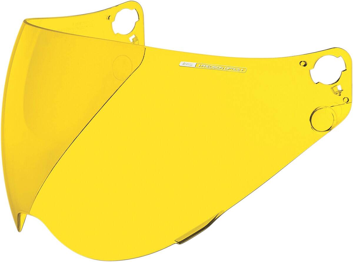 Icon VARIANT pontos OPTICS FOG mentes pajzs sárga Bukósisak plexi 1
