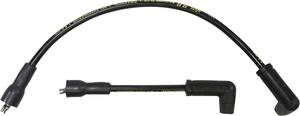 ACCEL szikra gyújtógyertya bowden készlet SUPPRESION core 8.8MM fekete Gyújtókábel, gyertyapipa