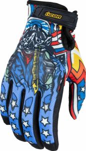 Icon 3301-4710 Hooligan ™ CE Flyboy kesztyű Férfi motoros kesztyű