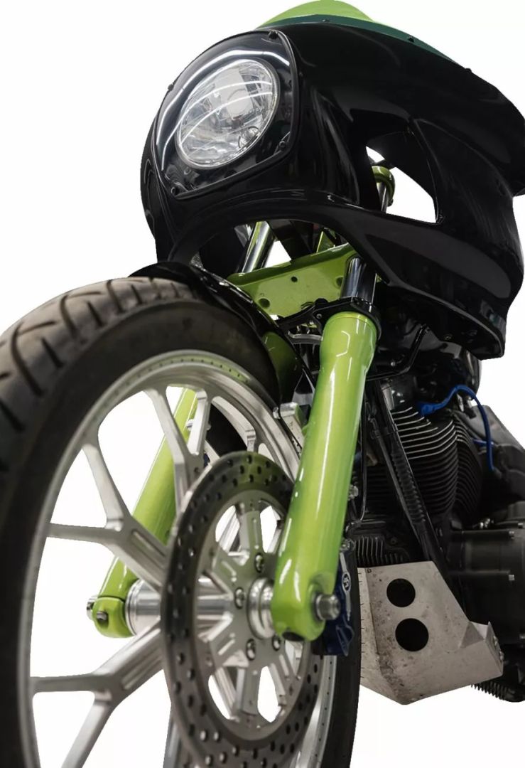 Klock werks KWB-03-0100 FXRP-stílusú Sárvédő, vázvédő, idom 18