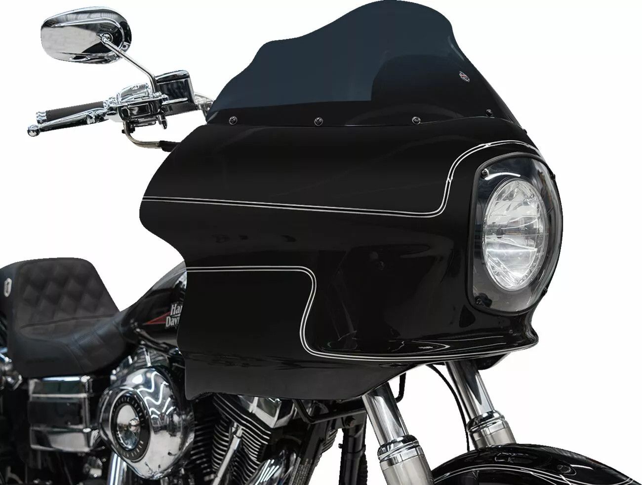 Klock werks KWB-03-0100 FXRP-stílusú Sárvédő, vázvédő, idom 33