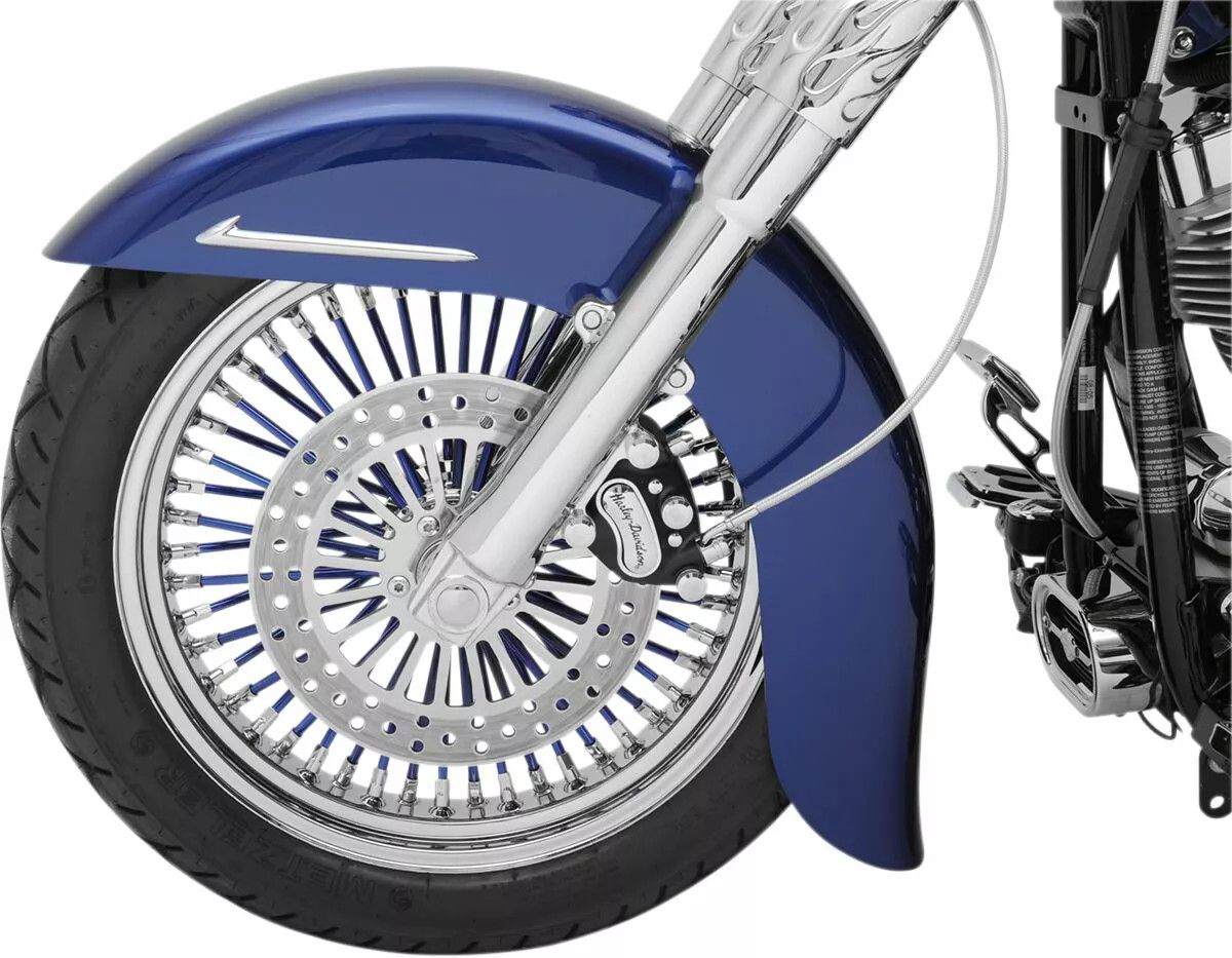 Klock werks KW05-02-0000-E Benchmark első sárvédő Softailekhez Sárvédő, vázvédő, idom 2