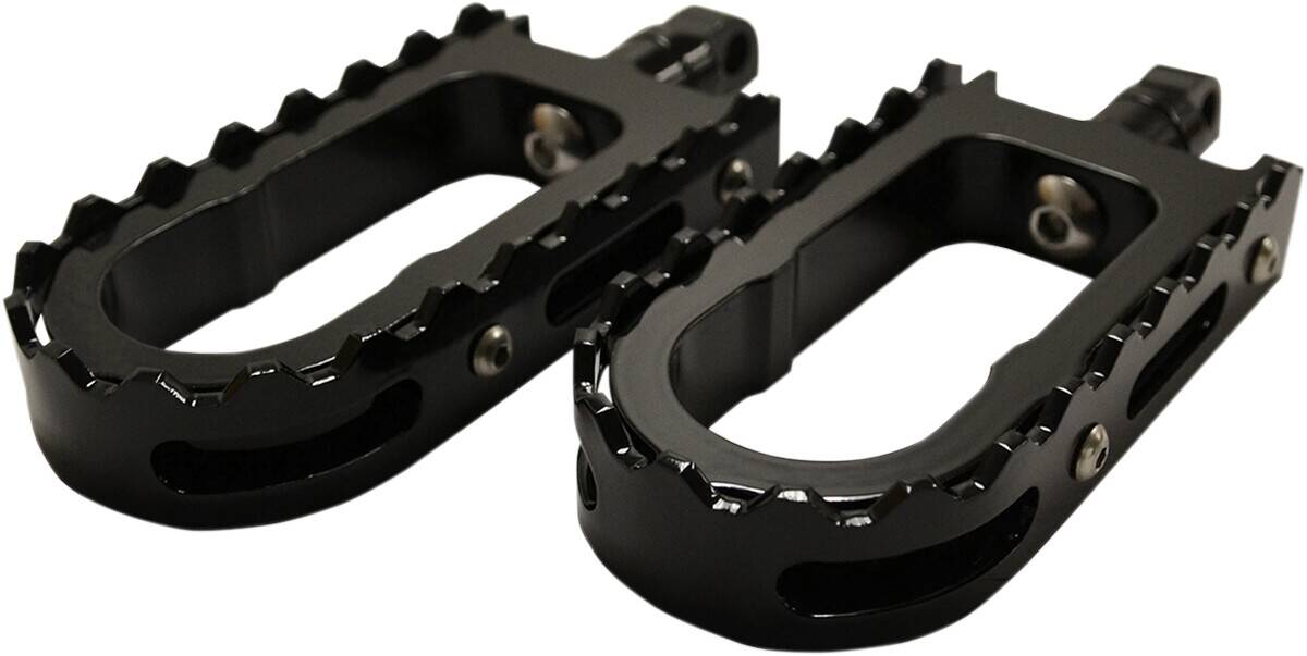La choppers lábtartók BMX stílus BLACK/ fekete Lábtartó és lábtartó alkatrészek 1