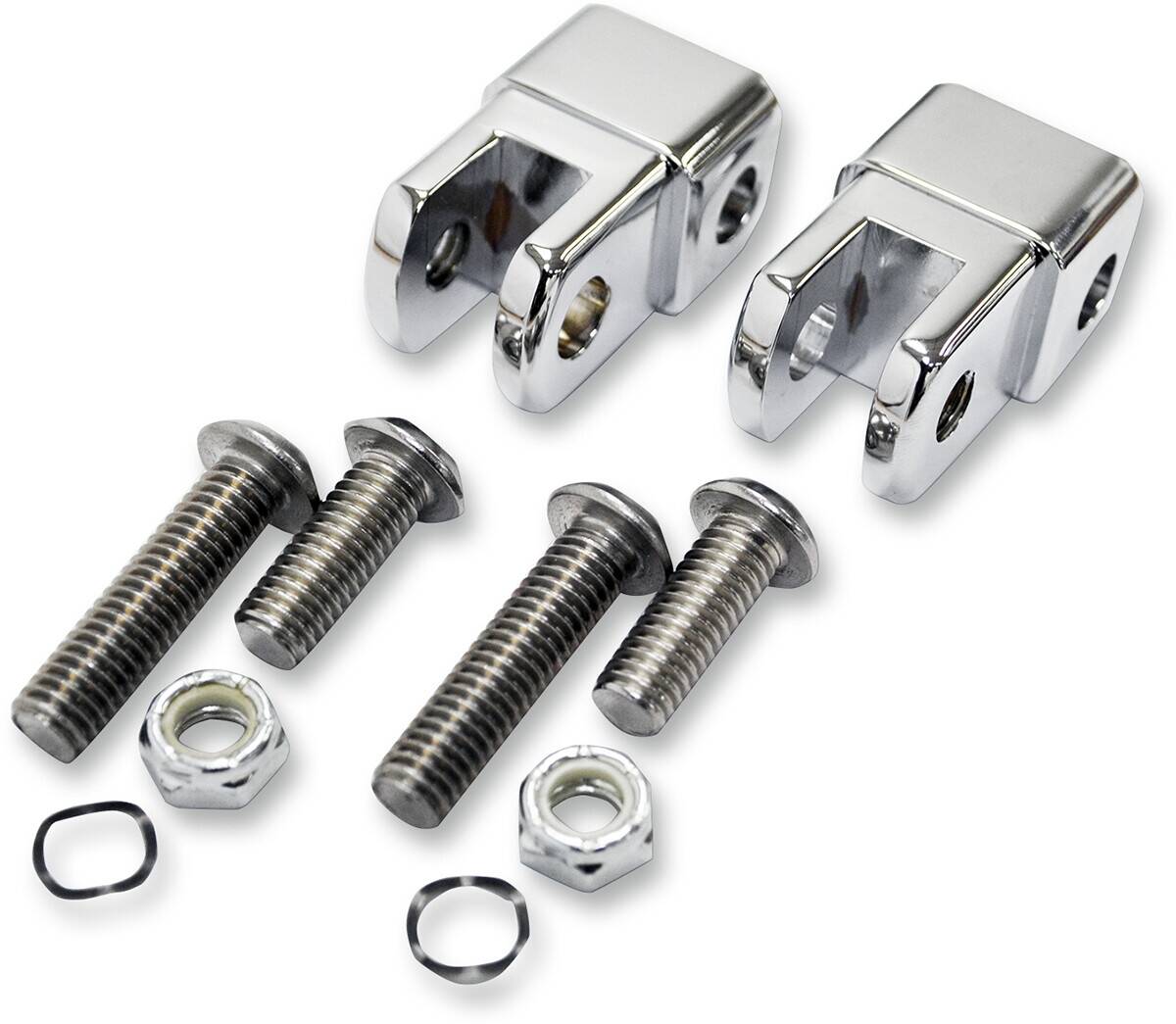 La choppers adapterek FOR MALE tartó lábtartók krómozott univerzális Lábtartó és lábtartó alkatrészek 0