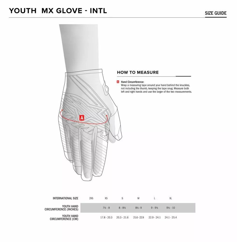 Alpinestars 3541824-9148-M Youth Radar MX kesztyű 2