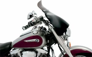 Memphis shades hd MEM0923 réselt rozsdamentes acélból készült Batwing Fairing Trim Szélvédő és karosszéria rögzítő alkatrész 2