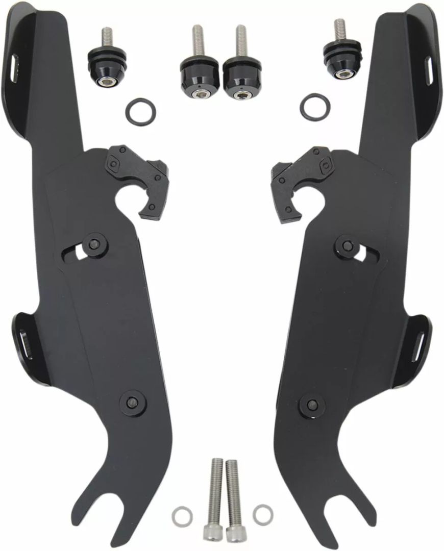 Memphis shades hd Mem8988 zsírok/vékony szélvédő trigger-zár teljes rögzítő készlet Szélvédő és karosszéria rögzítő alkatrész 1