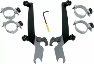 Memphis shades hd MEB8928 Sportshield trigger-zár teljes Mount Kit Szélvédő és karosszéria rögzítő alkatrész 1