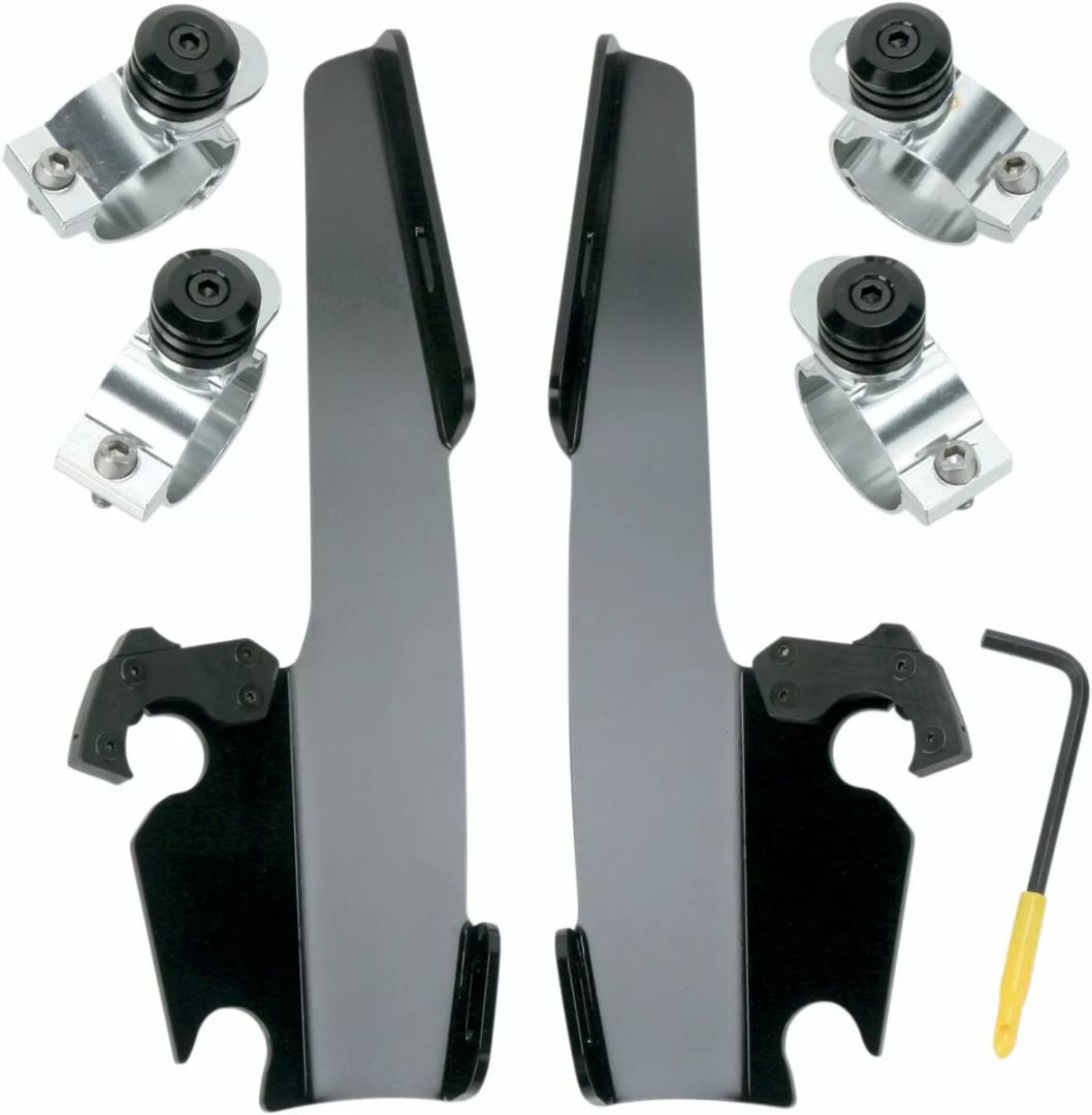 Memphis shades hd MEB8967 zsírok/vékony szélvédő trigger-zárral teljes Mount Kit Szélvédő és karosszéria rögzítő alkatrész 1