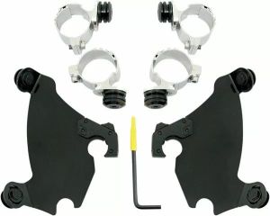 Memphis shades hd MEB1981 Gauntlet Fairing Trigger-Lock Hardware készlet Szélvédő és karosszéria rögzítő alkatrész 1