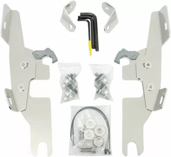 Memphis shades hd MEK1983 Batwing Fairing Trigger-záró készlet Szélvédő és karosszéria rögzítő alkatrész 1