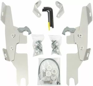 Memphis shades hd MEK1983 Batwing Fairing Trigger-záró készlet Szélvédő és karosszéria rögzítő alkatrész 1
