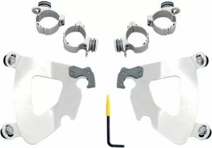 Memphis shades hd MEK1984 Gauntlet Fairing Trigger-Lock Hardware készlet Szélvédő és karosszéria rögzítő alkatrész 1