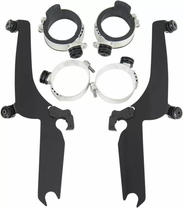 Memphis shades metric MEB8932 No-Tool Trigger-Lock Mount Kit a Sportshield számára Szélvédő és karosszéria rögzítő alkatrész 1