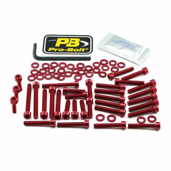 Pro bolt EBM047R alumínium motor csavarkészlet a BMW -hez 1