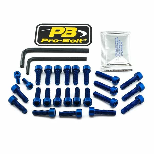 Pro bolt EBM820B alumínium motor csavarkészlet a BMW -hez 1