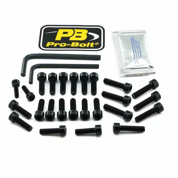 Pro bolt EBM820BK alumínium motor csavarkészlet a BMW -hez 1