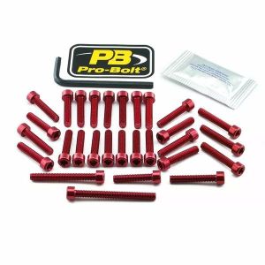 Pro bolt EKA237R alumínium motor csavarkészlet Kawasaki számára 1
