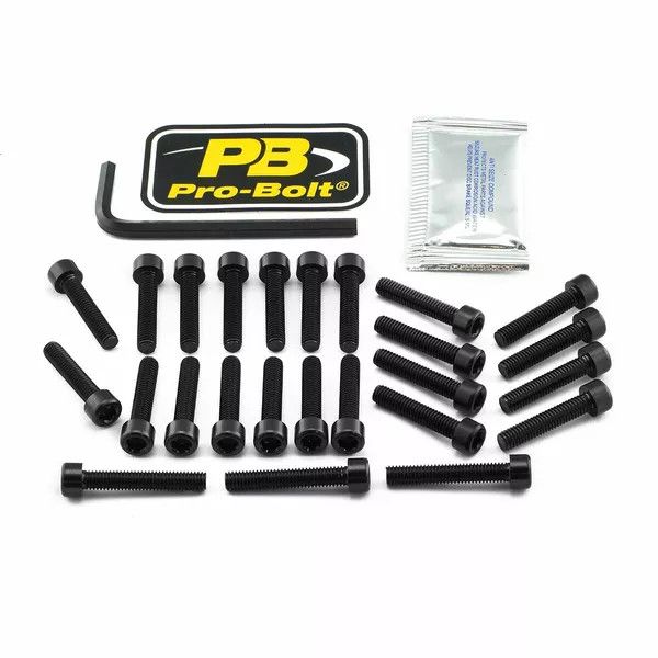 Pro bolt EKA430BK alumínium motor csavarkészlet Kawasaki számára 1