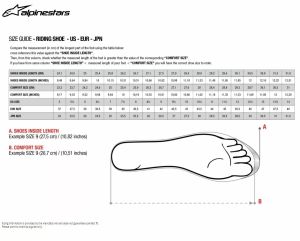Alpinestars 2540124-1004-85 kijelentett cipő Motoros cipő, csizma 7