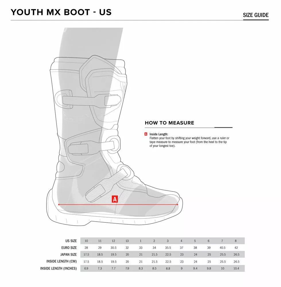 Alpinestars 2014024-2030-3 Ifjúsági Tech 3S Boots Off-road motoros csizma 7