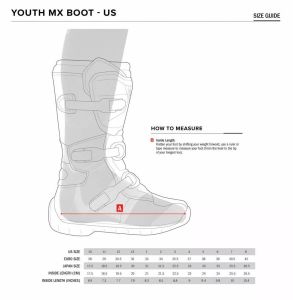 Alpinestars 2014024-2030-3 Ifjúsági Tech 3S Boots Off-road motoros csizma 7