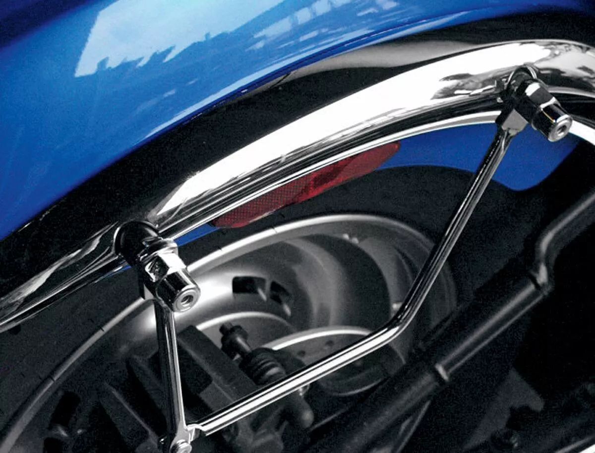 Saddlemen 3501-0339 S4 Quick-Disconnect Saddlebag dokkolóhely és rögzítőészlet Harley számára 2