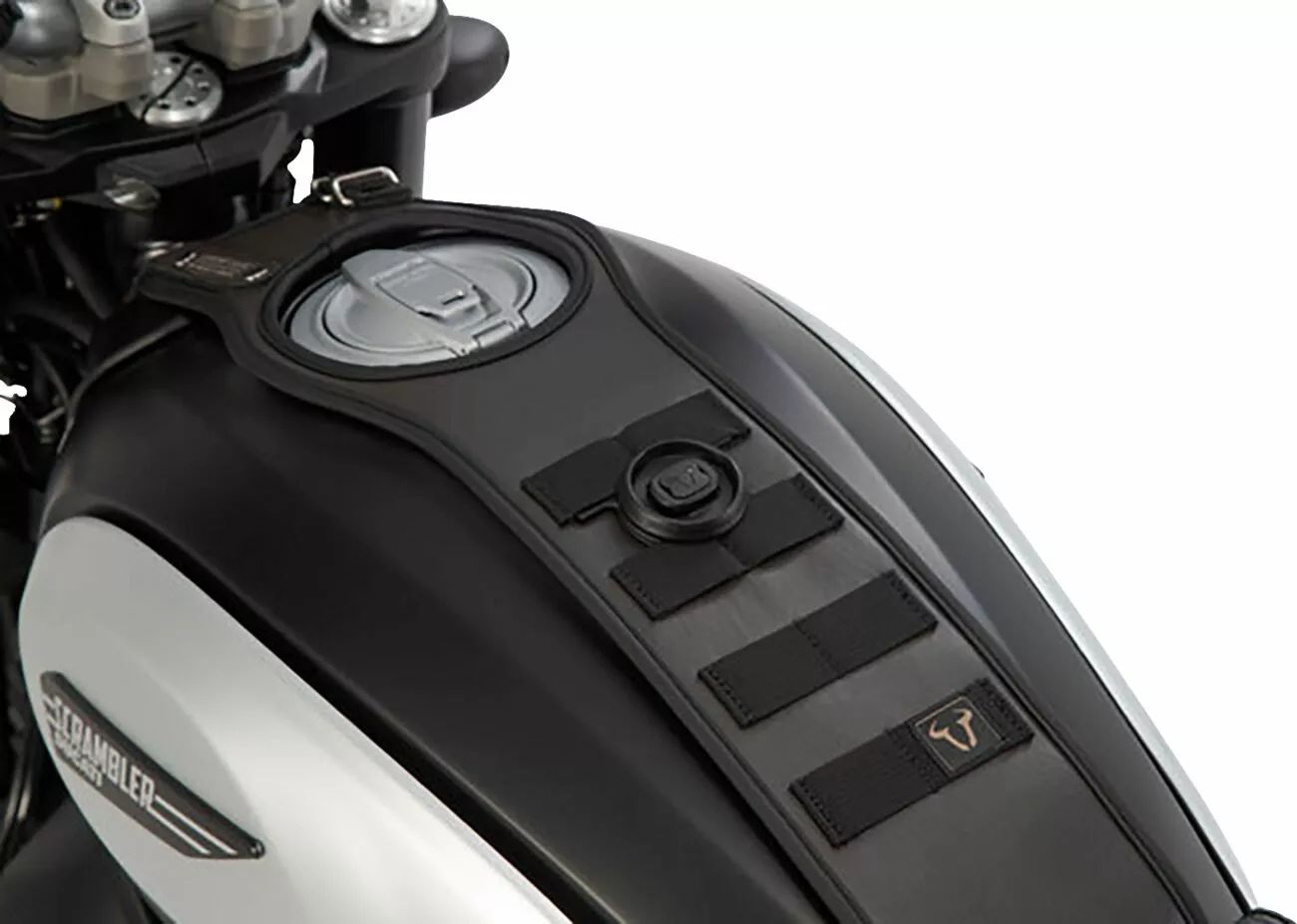 Sw-motech TL.00.940.10000 T-lock-tartó Molle adapterrel Csomagtartó, doboz, táska 1