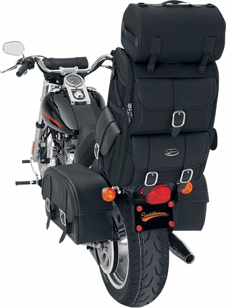Saddlemen 3515-0082 S3500 Deluxe Sissy Bar táska Csomagtartó, doboz, táska 5
