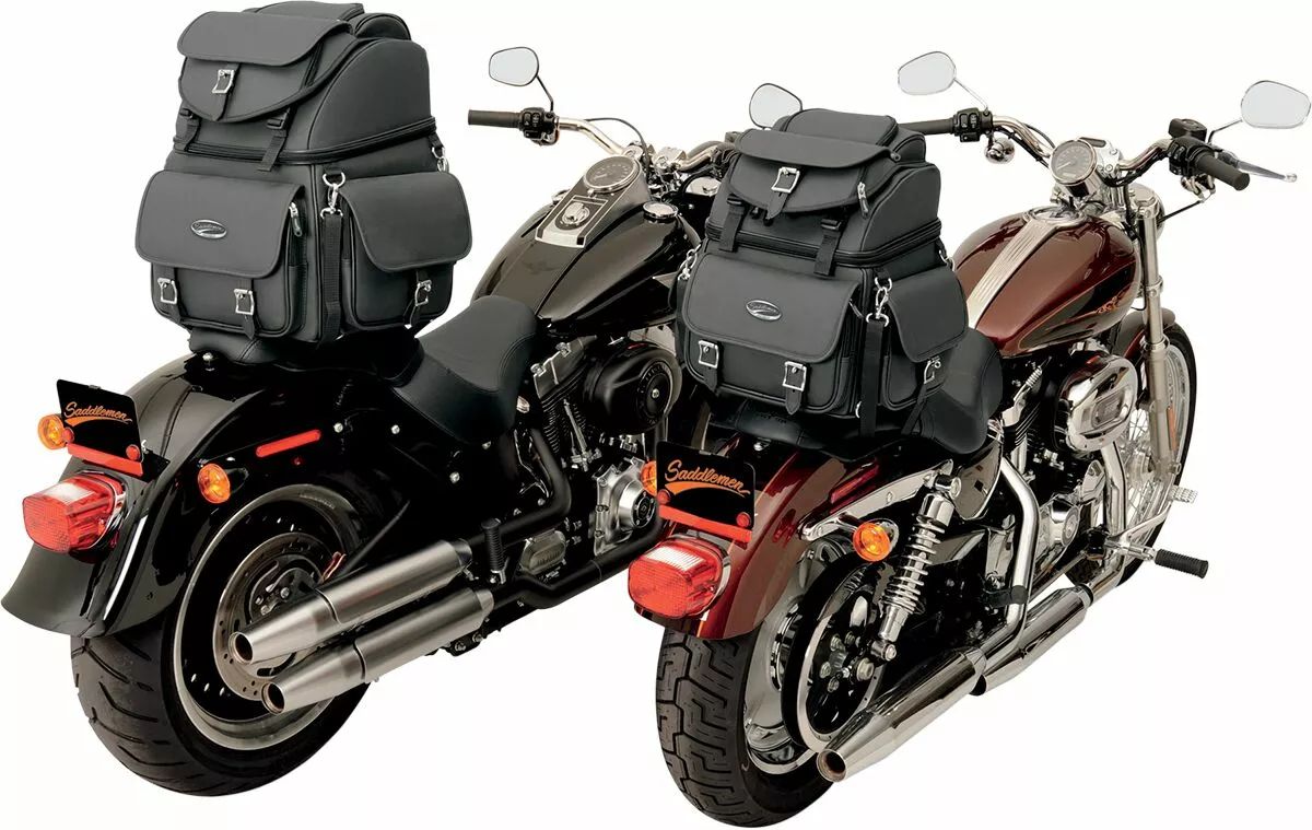 Saddlemen EX000440 BR3400EX kombinált háttámla, hátsó ülés és Sissy bár táska 3