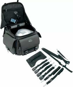 Saddlemen EX000440 BR3400EX kombinált háttámla, hátsó ülés és Sissy bár táska 7