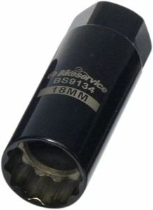 Bikeservice BS9134 vékony fal gyújtógyertya aljzat 