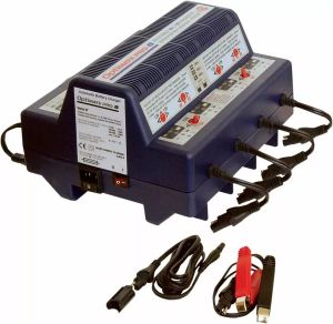Tecmate TS44VDE Optimate Pro 8 6V/12V Akkumulátor és tartozékai