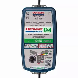 Tecmate TM270V2 optimatus lítium LFP 4S 9A/5S 7A Akkumulátor töltő