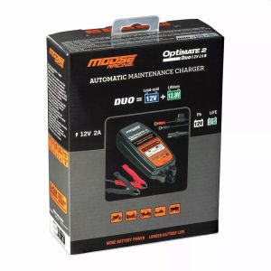Moose offroad TM554 Moose Racing Optimate 2 Duo EU akkumulátortöltő MSE Akkumulátor és tartozékai 1