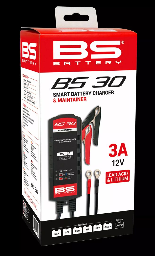 Bs battery 700575 BS30 Charger UK-Plug Akkumulátor és tartozékai 6
