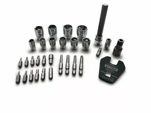Pedro&#039;s 6460605 Pro Bit and Socket Set - 31 db 