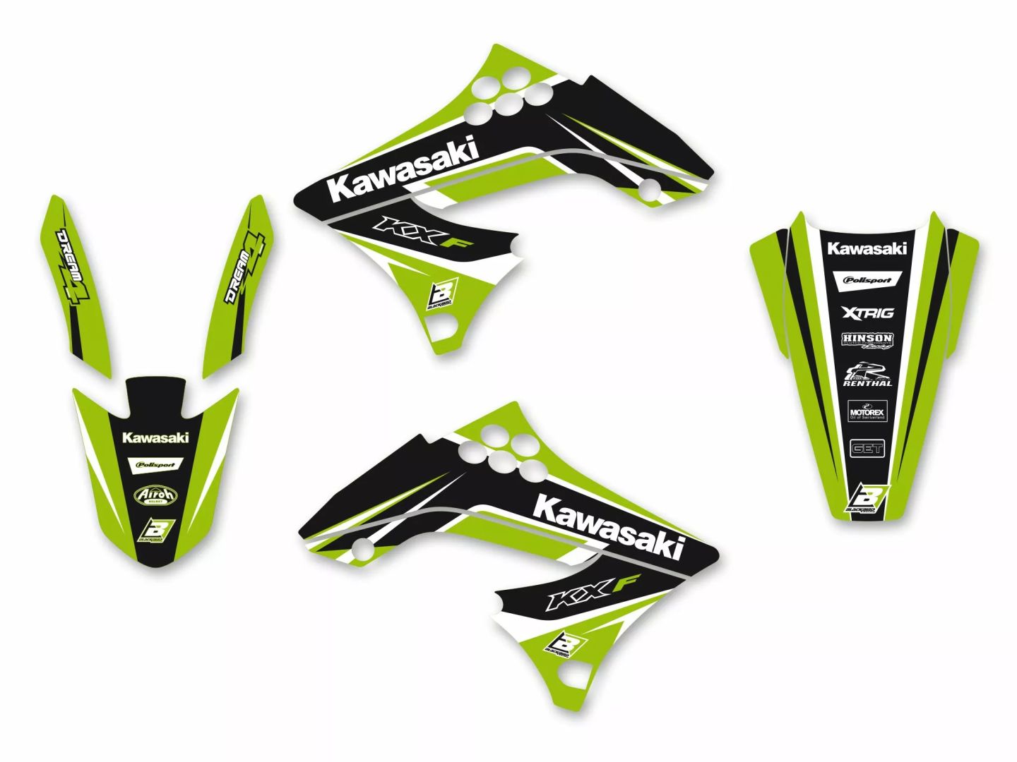 Blackbird racing 2419n Dream 4 grafikus készlet 0