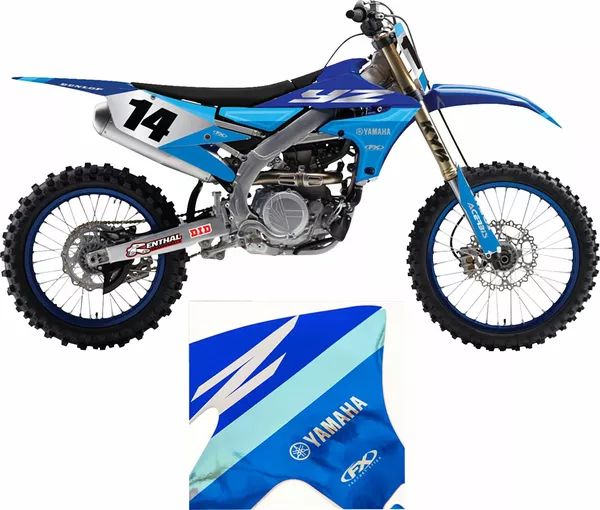 Factory effex 27-03202 Candy Chrome Series Courn/Airbox grafika 0
