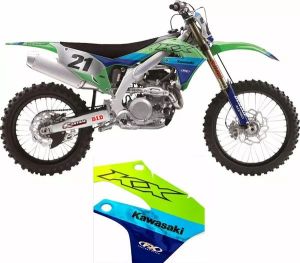 Factory effex 27-03108 Candy Chrome Series Courn/Airbox grafika 