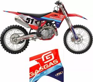 Factory effex 27-03704 Candy Chrome Series Courn/Airbox grafika 
