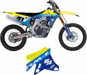 Factory effex 27-51402 Grafikus TK Chrm Suz RMZ250 19-24, RMZ450 18-24 