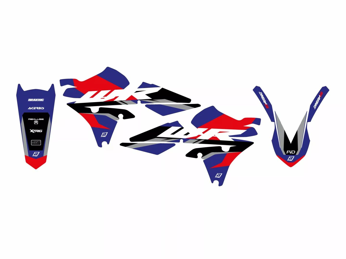Blackbird racing 2246Ab Dream 5 grafikus készlet 1